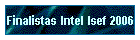 Finalistas Intel Isef 2006